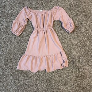 pink dress